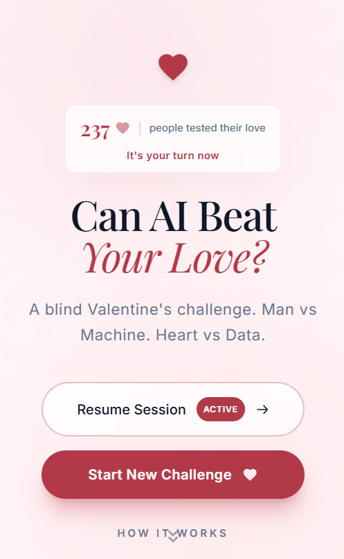 Can AI Beat Your Love? gallery image