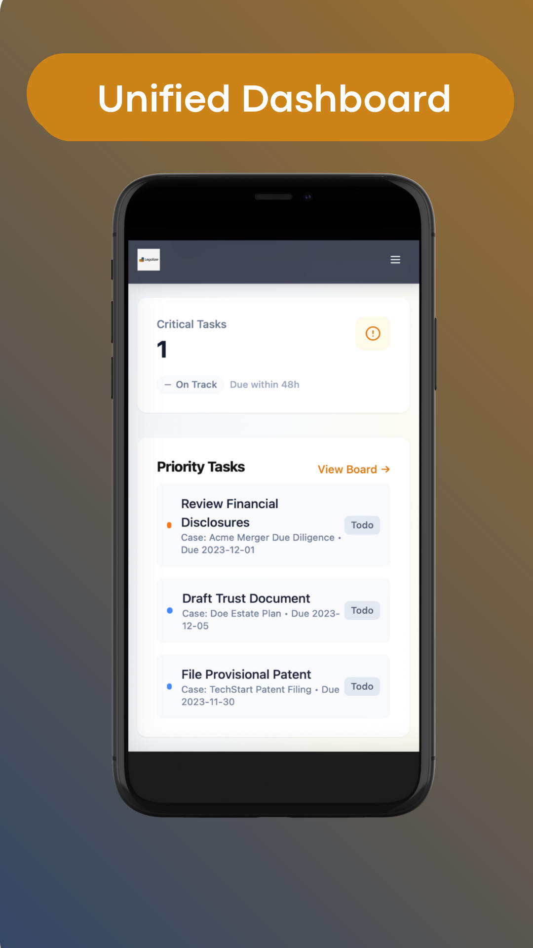 Legalizer - Screenshot 3 showing product features and functionality