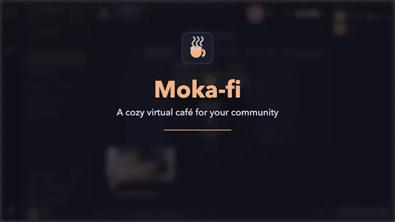 Moka-fi screenshot 1 (video preview)