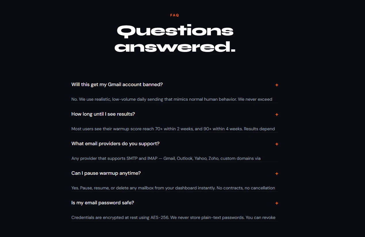 WarmInbox — Email Warmup screenshot 3