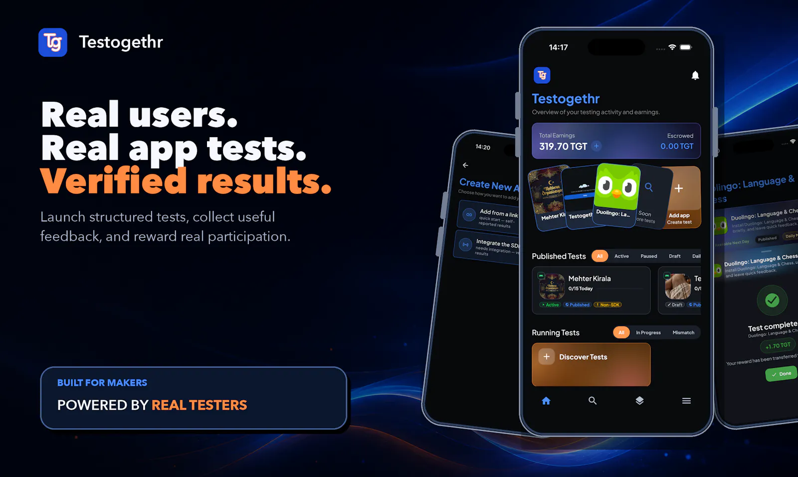 Testogethr screenshot 1