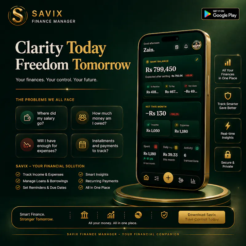 Savix — Track Expenses, Budget Smarter screenshot 4