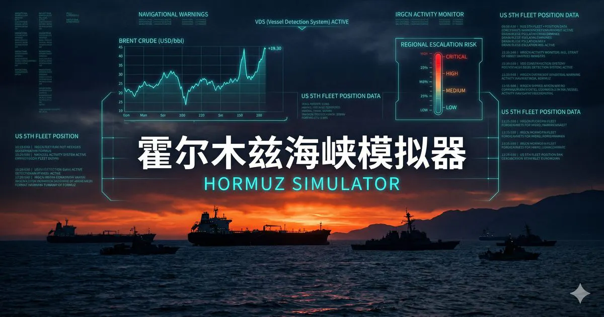 Strait of Hormuz Simulator product banner