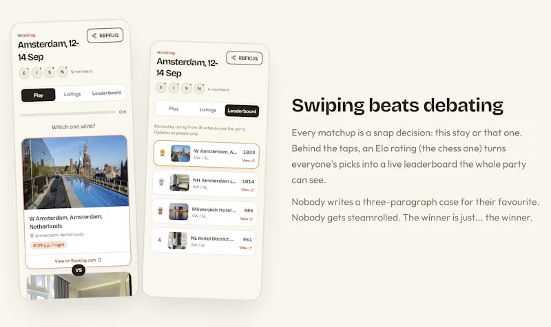 VoteStay screenshot 3