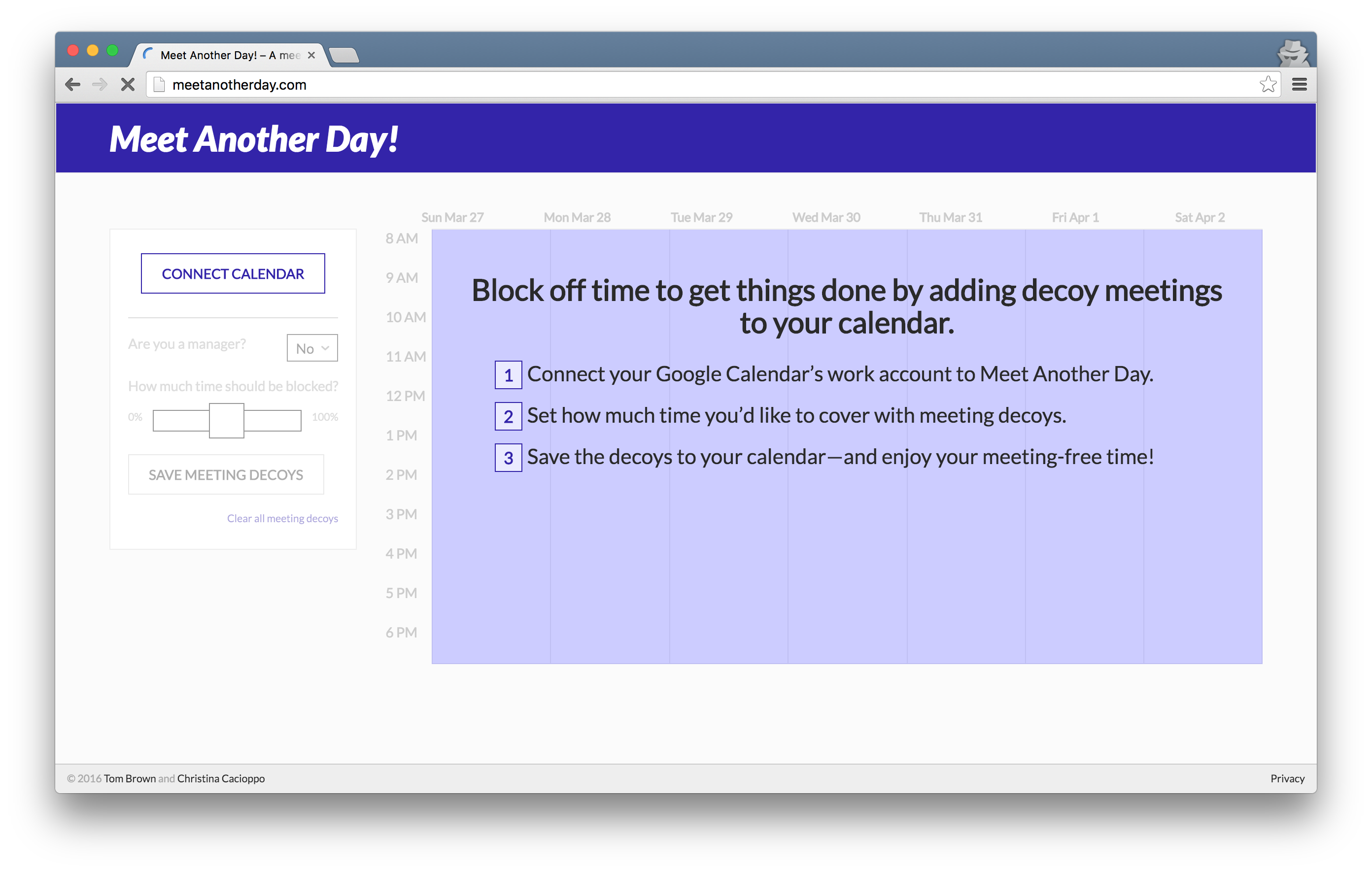 Meet Another Day gallery image