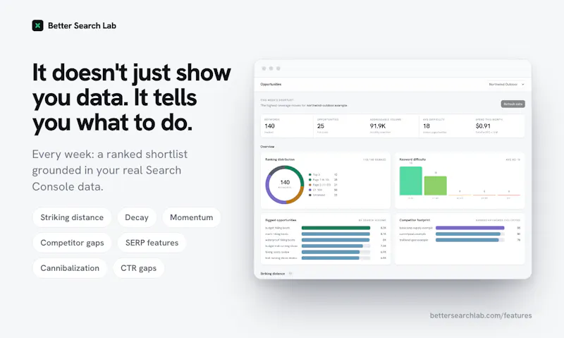 Better Search Lab screenshot 3