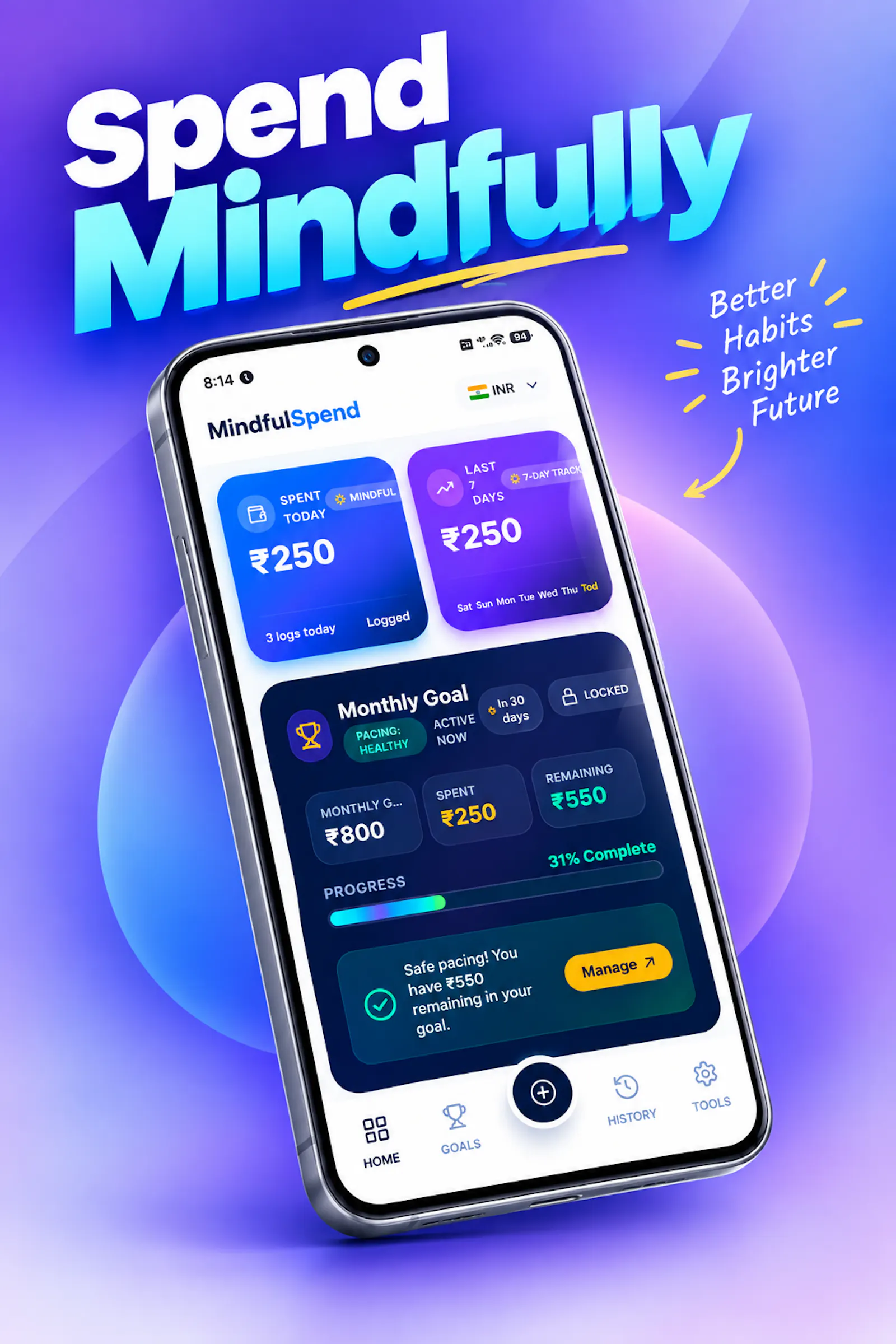 Mindfulspend screenshot 3