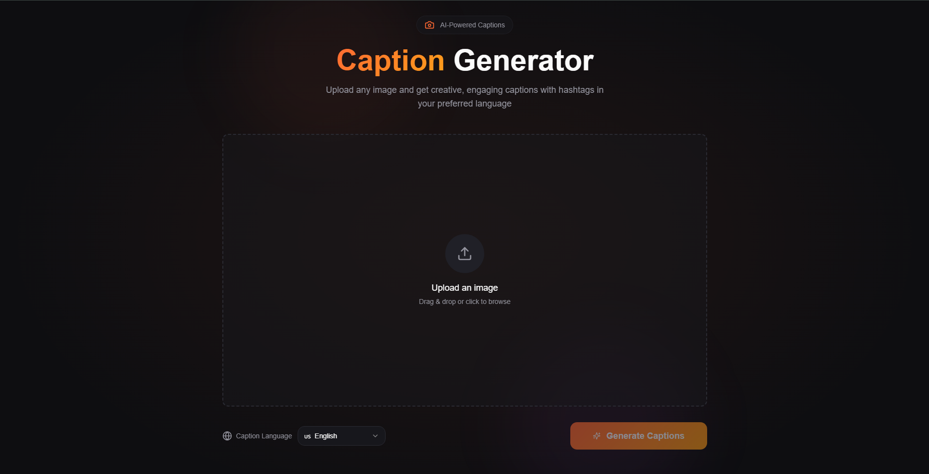 AI Caption Generator gallery image