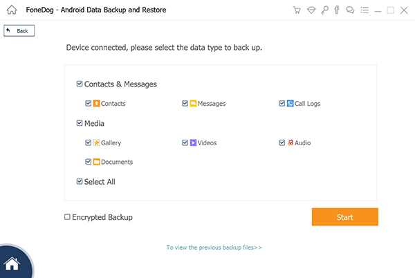Fonedog Android Data Backup & Restore media 4