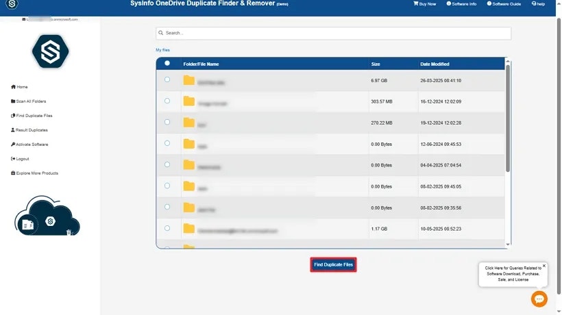 SysInfo Yahoo Backup Tool - Screenshot 3 showing product features and functionality