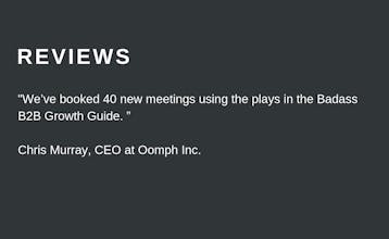 The Badass B2B Growth Guide gallery image