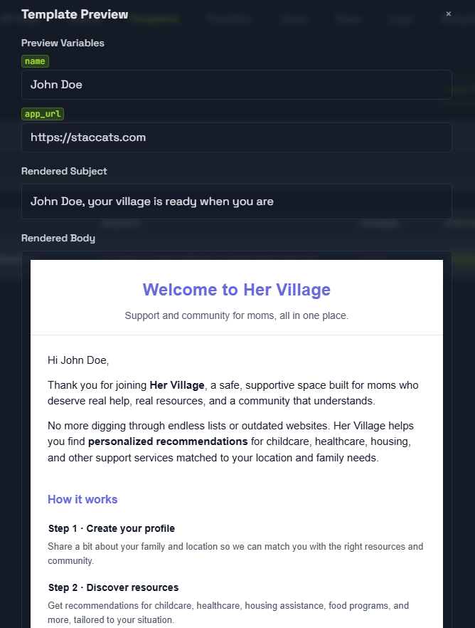 Transactional Messaging for SaaS teams - Screenshot 5 showing product features and functionality