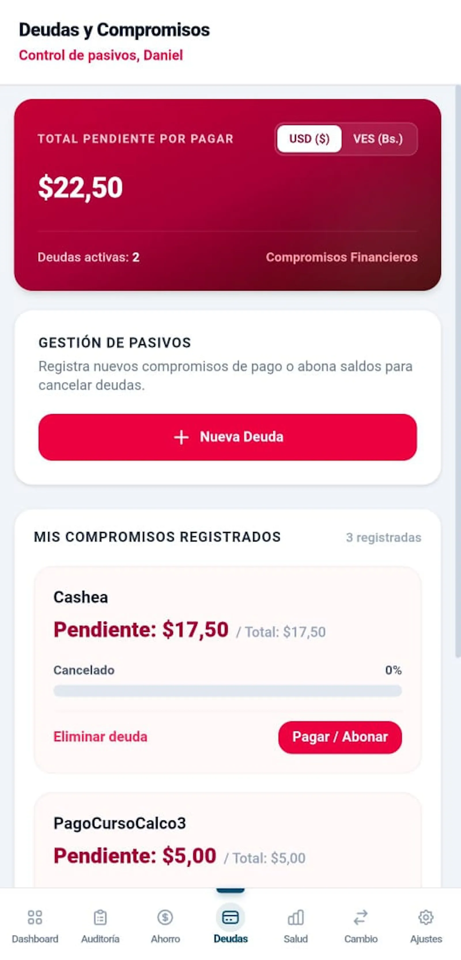 Gestio screenshot 7