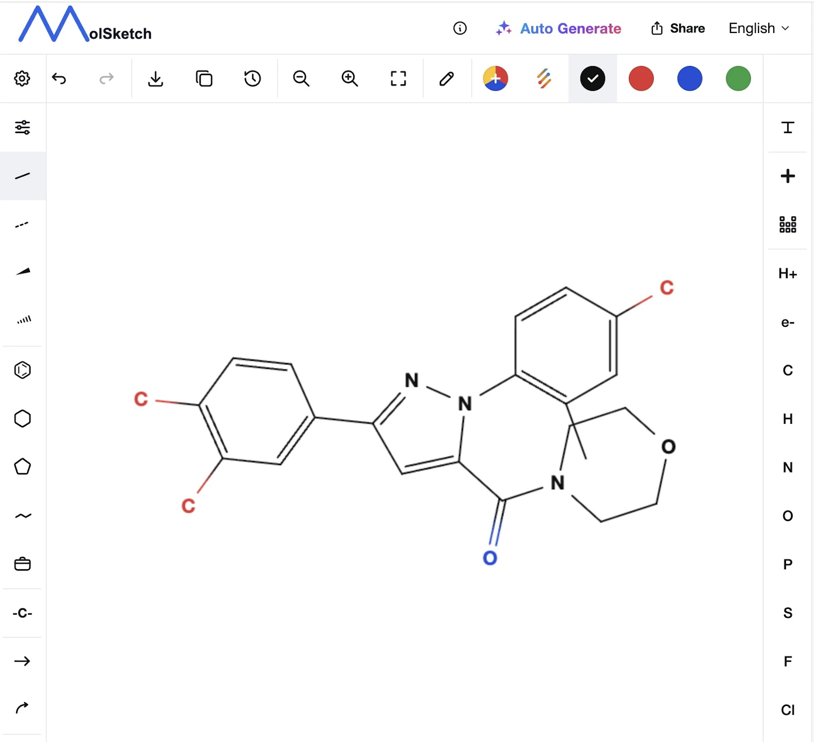 MolSketch screenshot 6