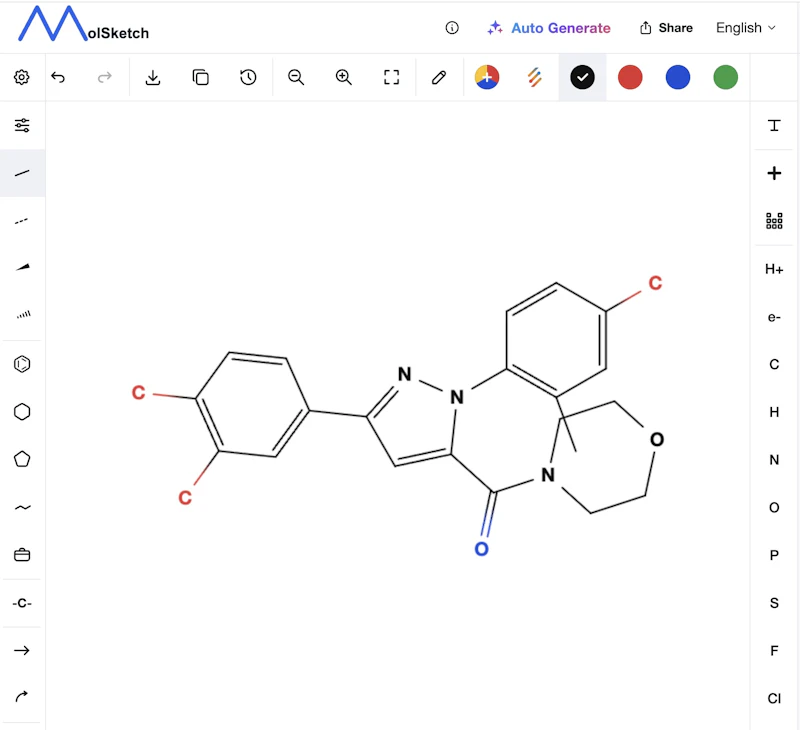 MolSketch screenshot 6