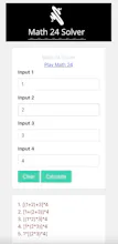 Math 24 Solver gallery image