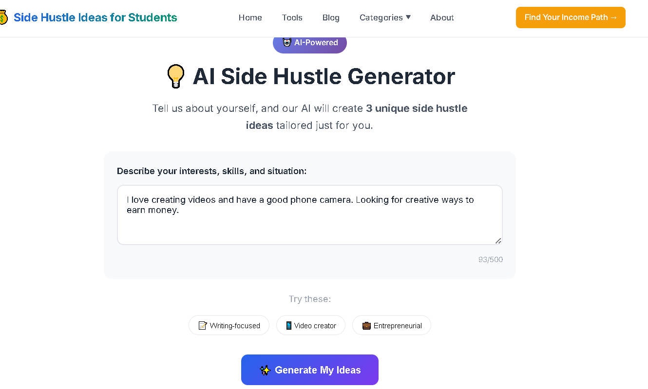 Side Hustle Ideas for Students gallery image