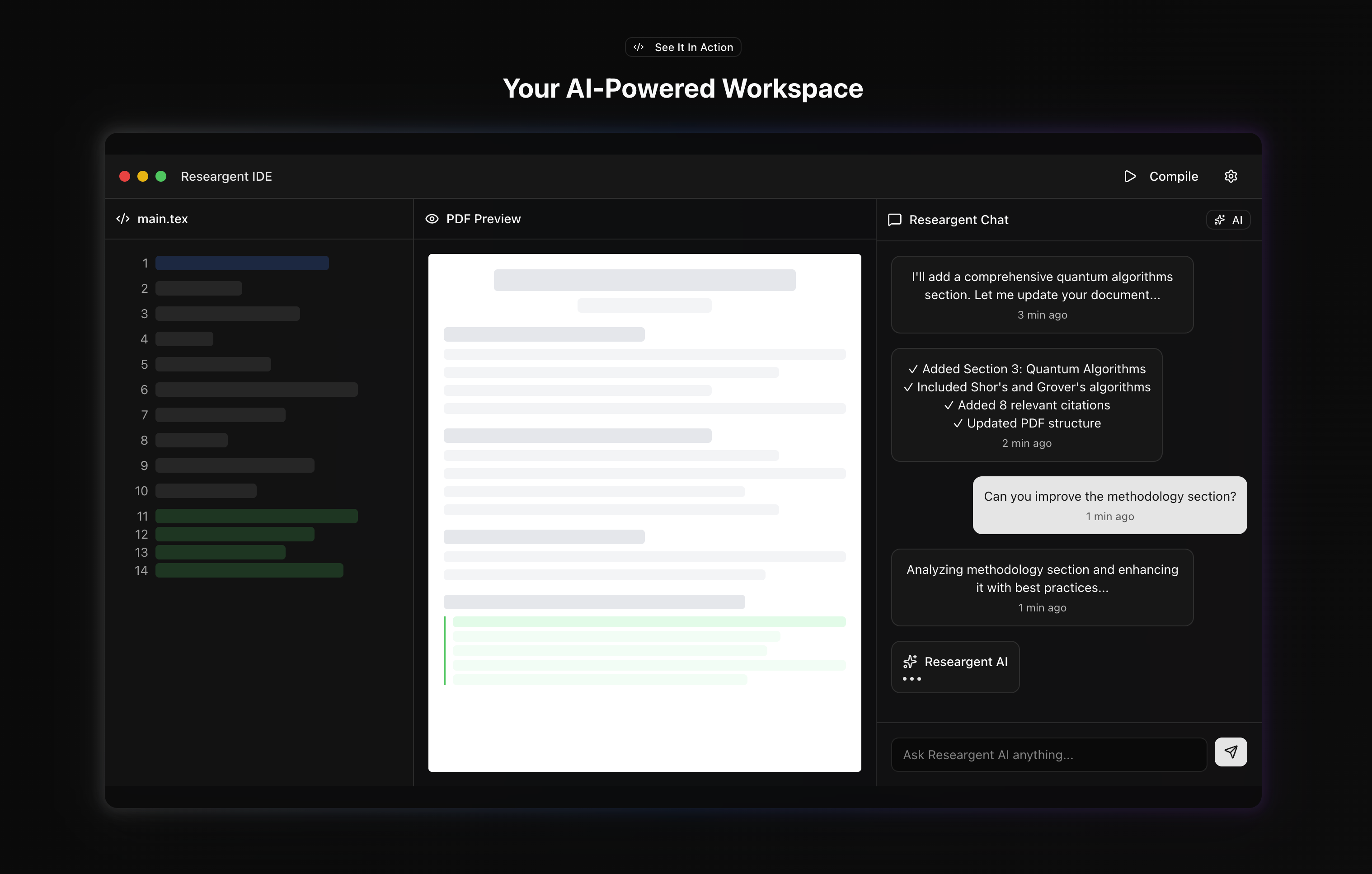Wederzijds - Agentische AI -editor voor gestructureerde documenten (cursor voor documenten) media 1