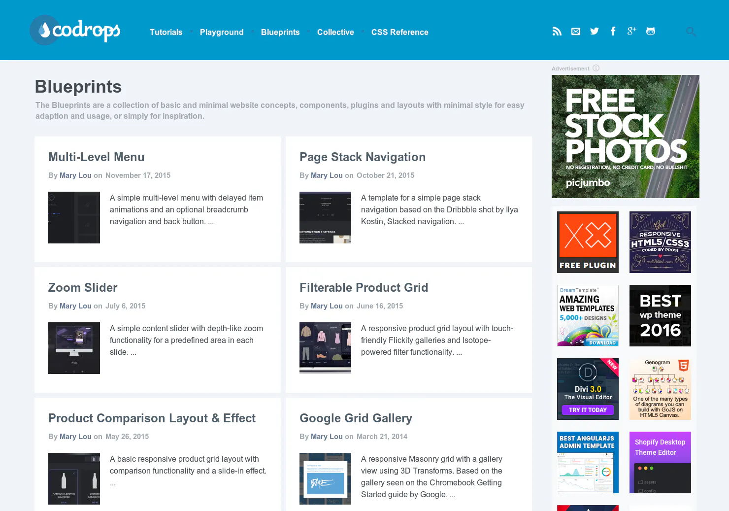 Codrops Blueprints