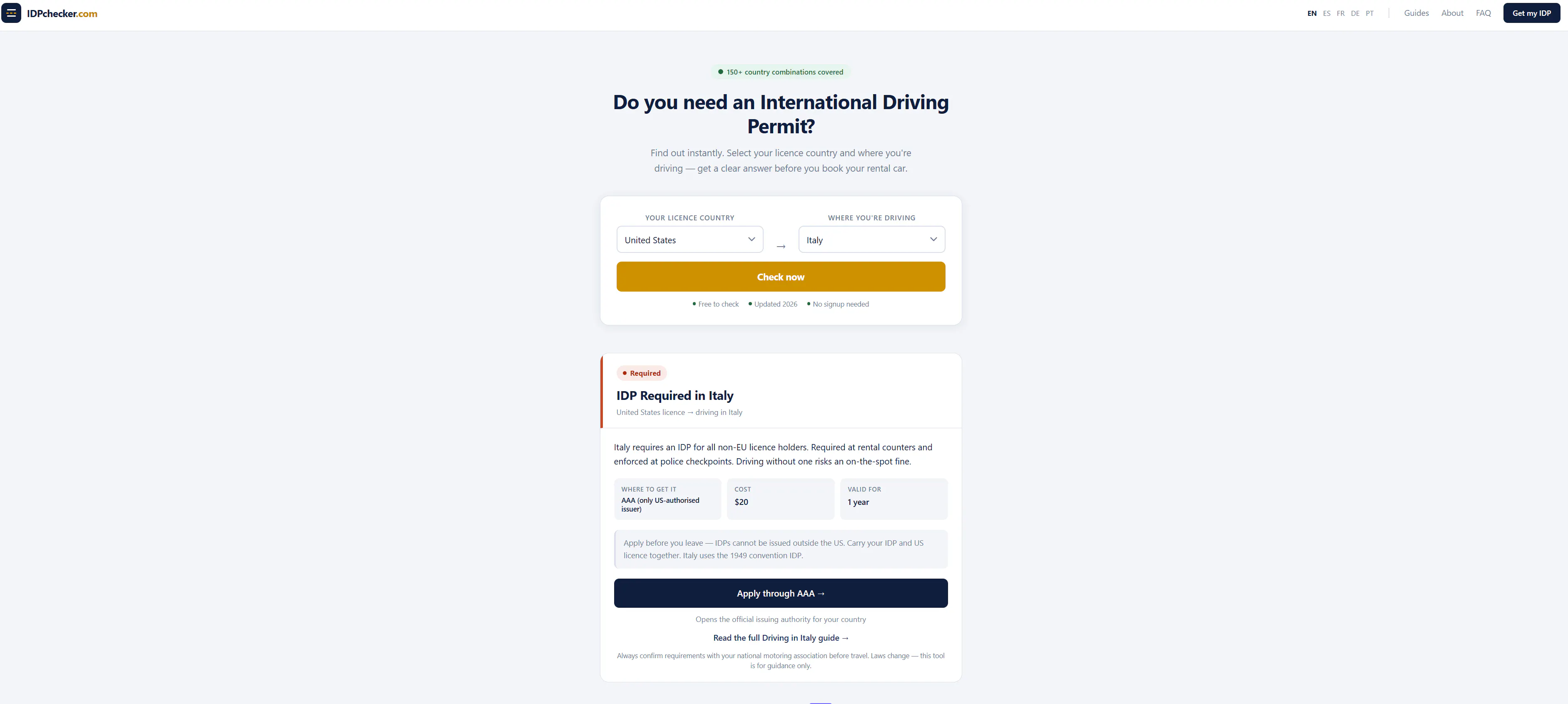 IDP Checker gallery image