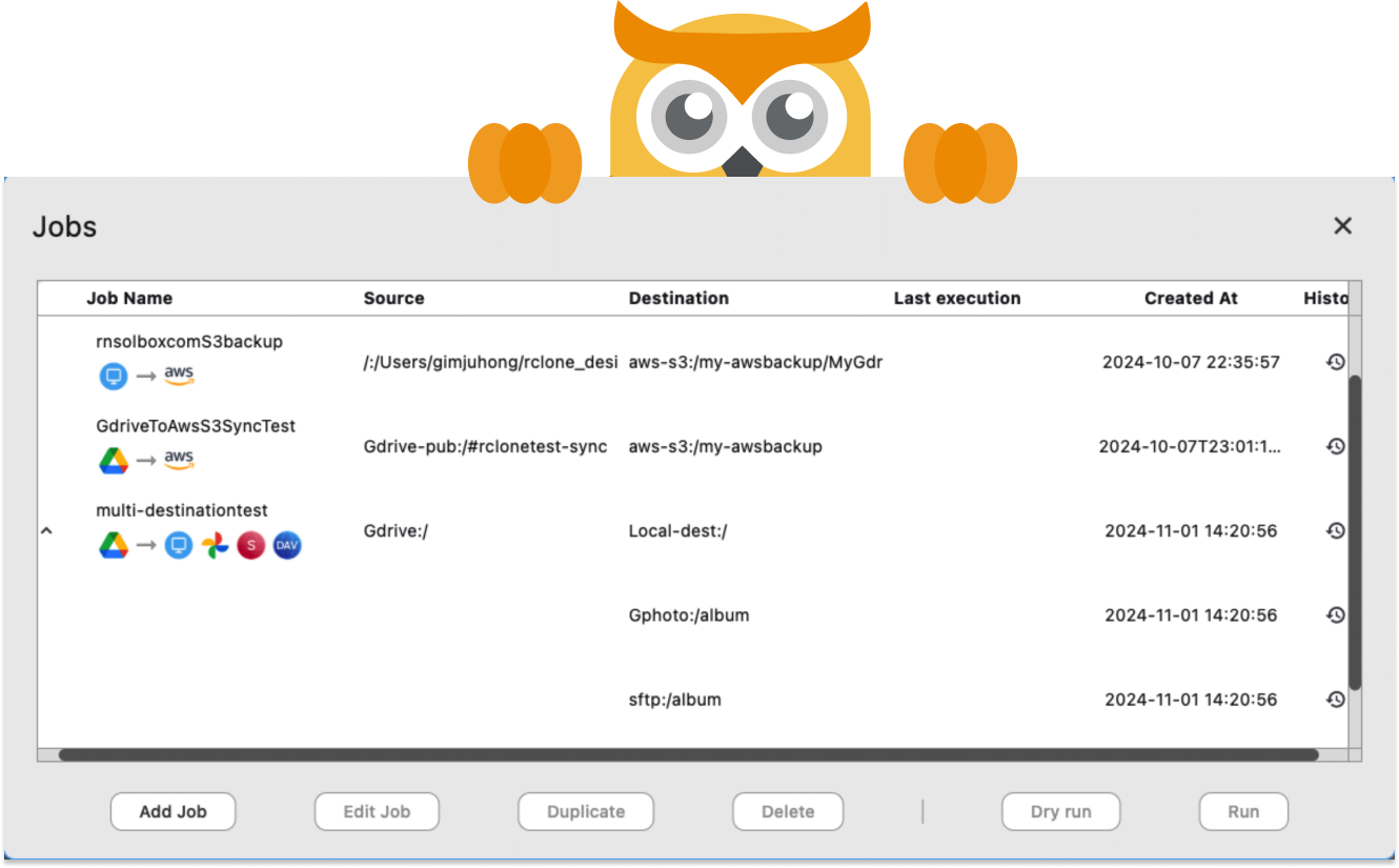 Média Rcloneview - Une interface graphique simple pour gérer la synchronisation RClone et multi-cloud 4