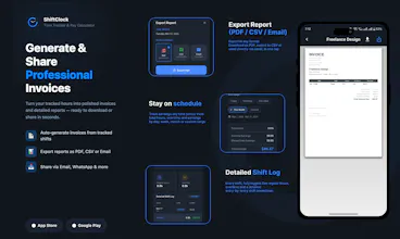 Shifttrackr: Work Hours Tracker gallery image