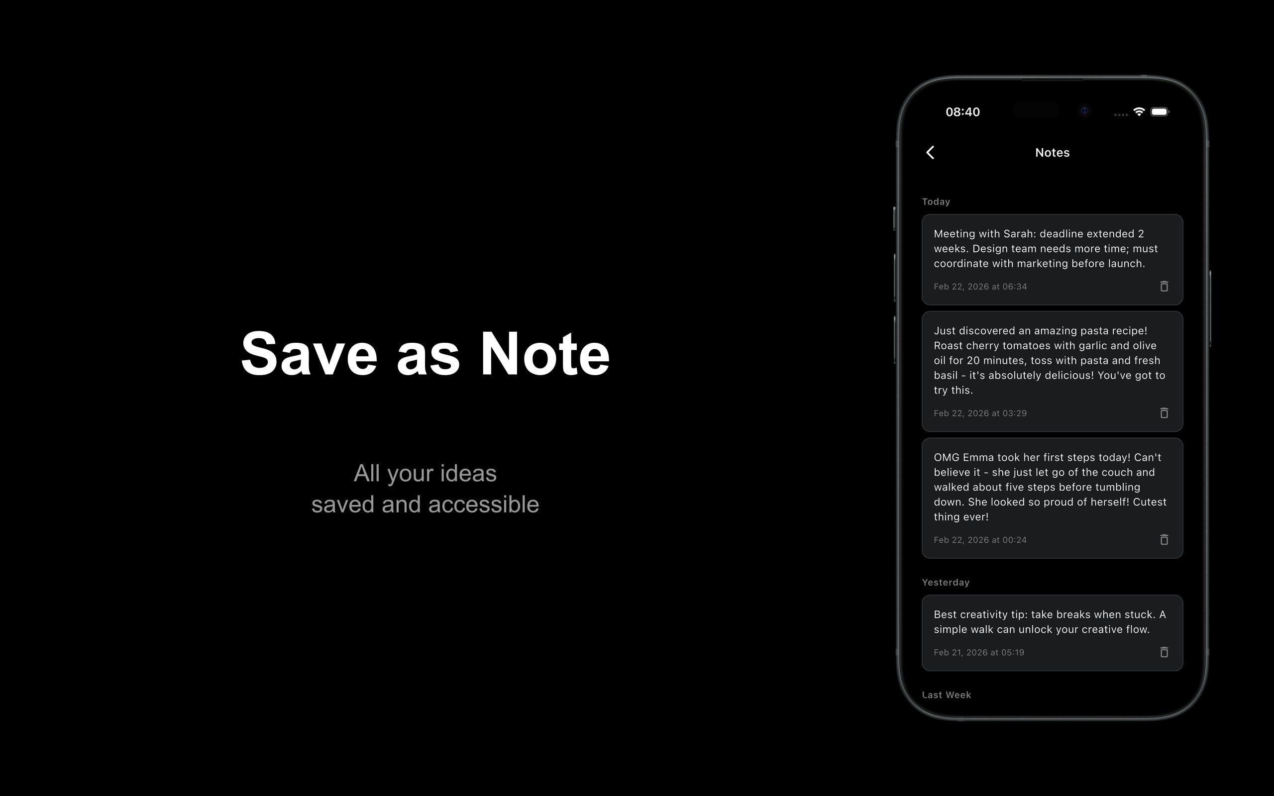 Voicr - Screenshot 4 showing product features and functionality