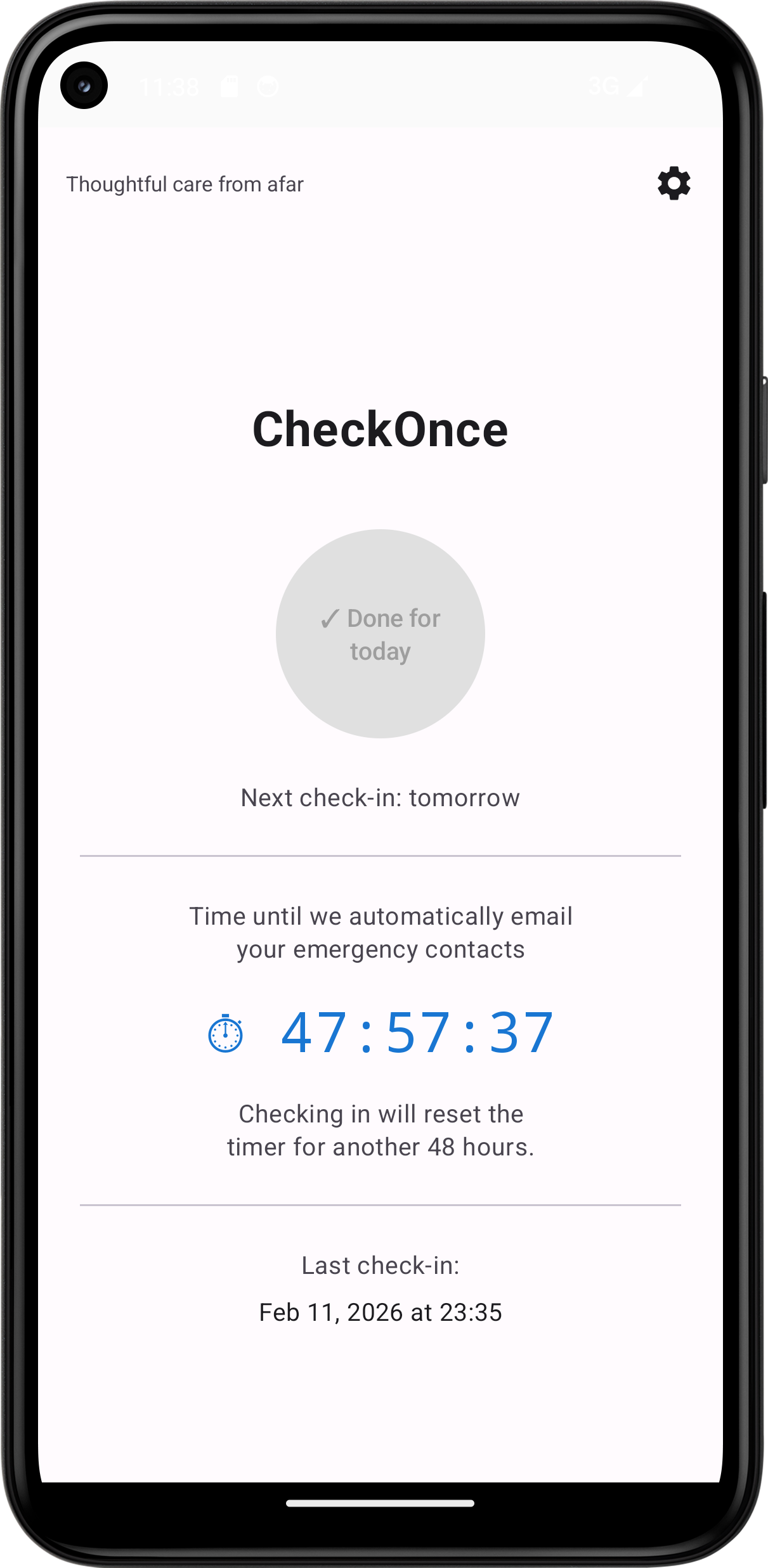 CheckOnce gallery image