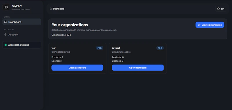 KeyPort screenshot 1