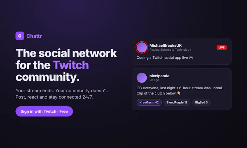 Chattr screenshot 2