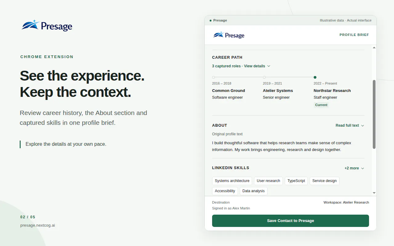 Presage CRM gallery image