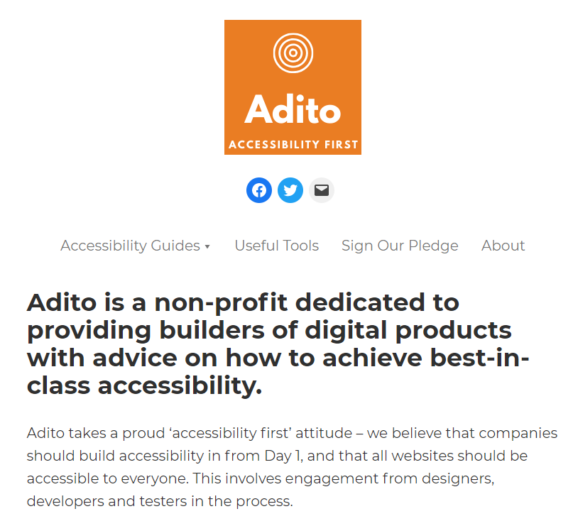 Adito Accessibility gallery image