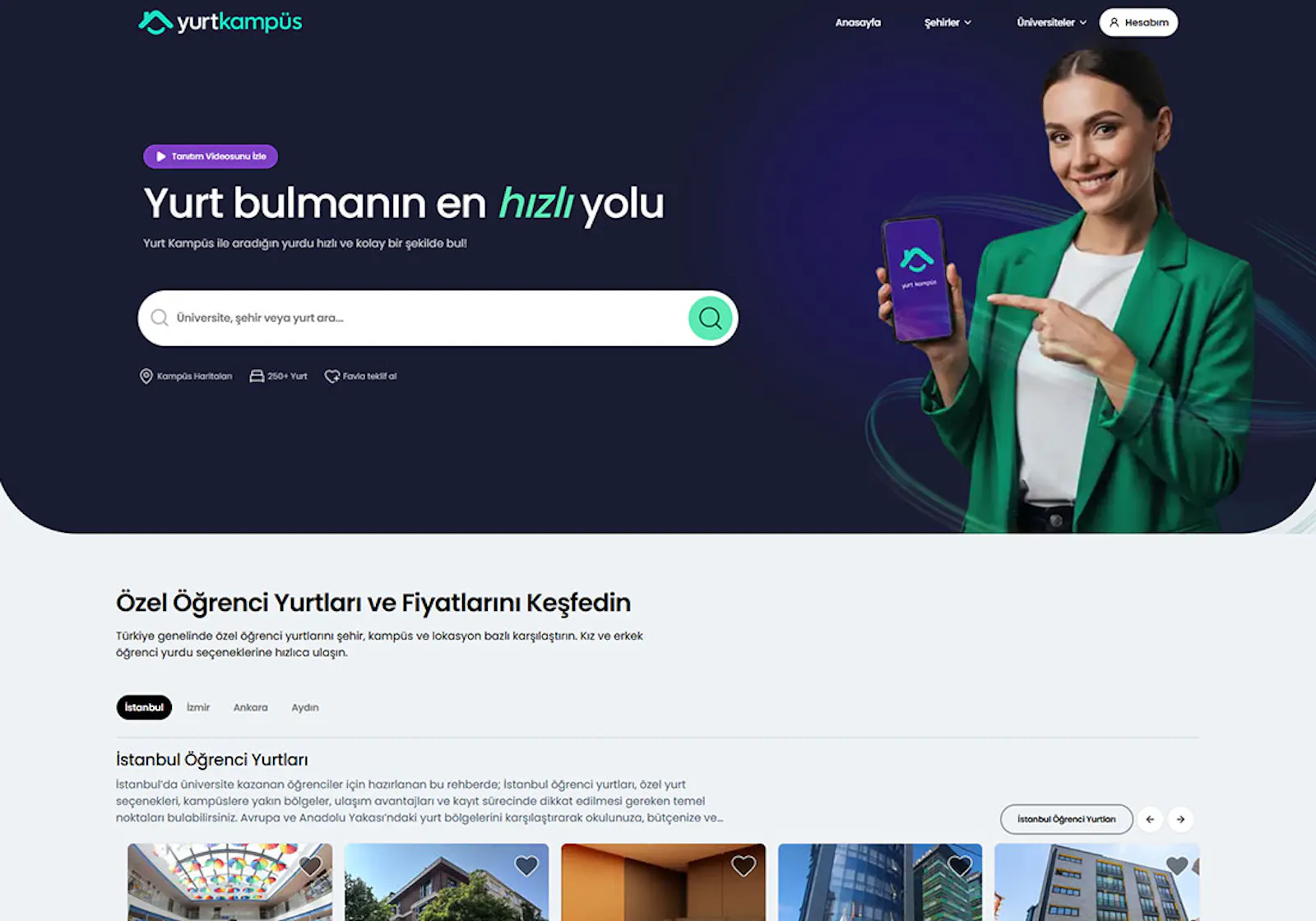 Yurtkampüs – Find the Right Student Dorm screenshot 3