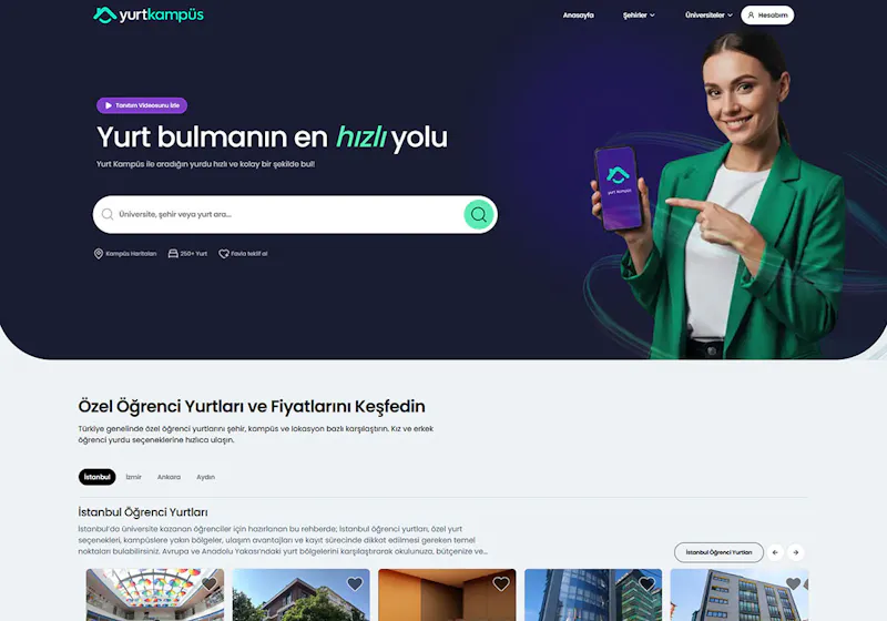 Yurtkampüs – Find the Right Student Dorm screenshot 3