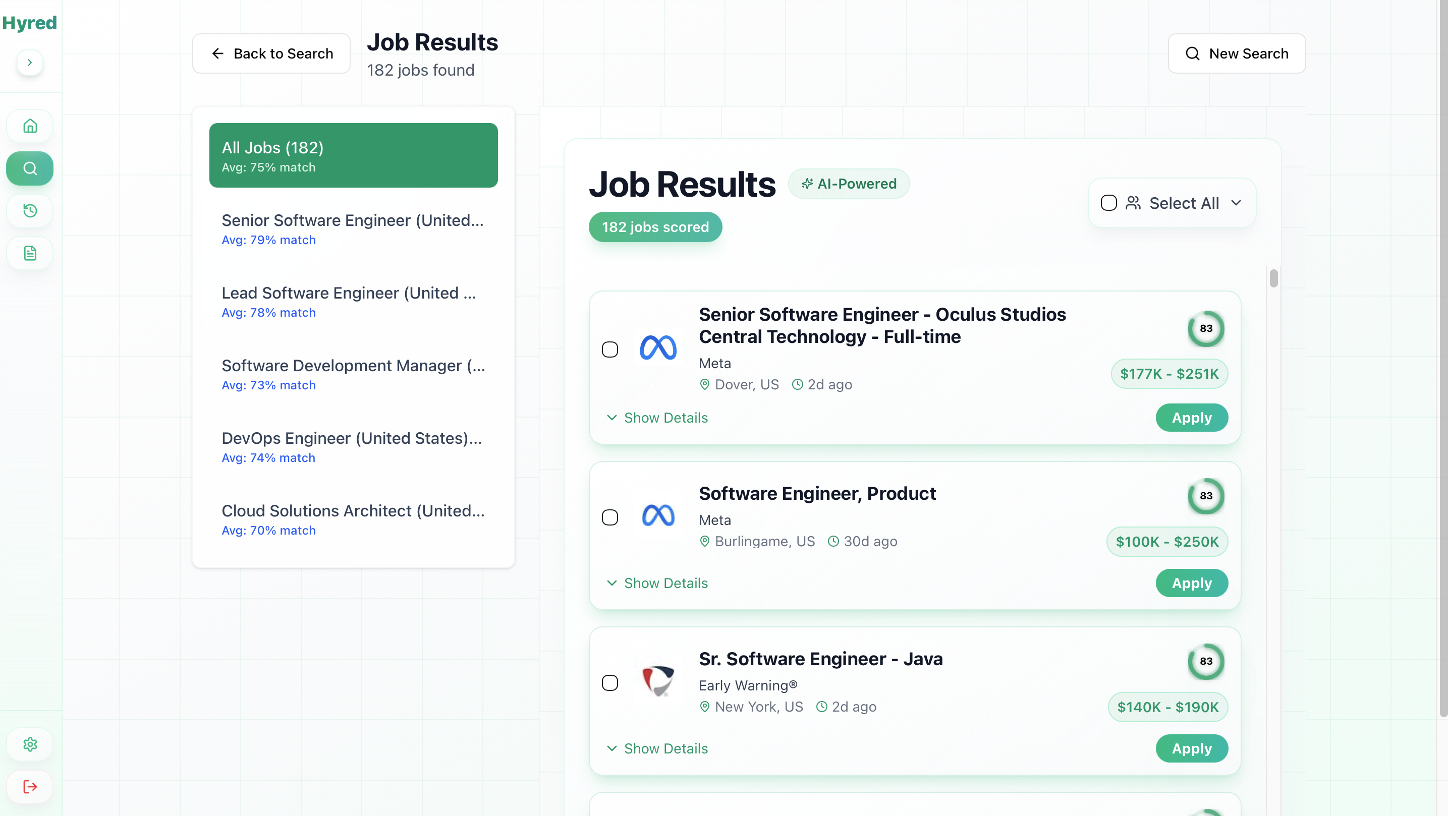 HyredAI - Land Your Job 10x Faster. gallery image