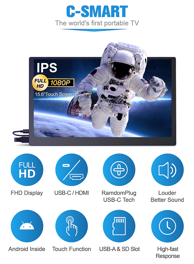 C-SMART-1st Android Portable Touchscreen gallery image