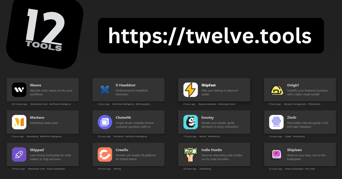 Douze outils media 1