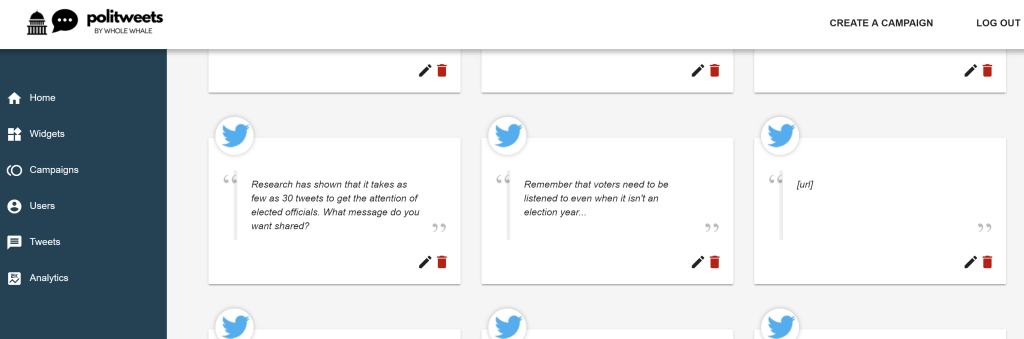 Politweets by Whole Whale gallery image