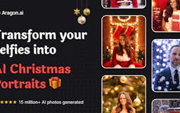 AI Christmas portrait generator media 1