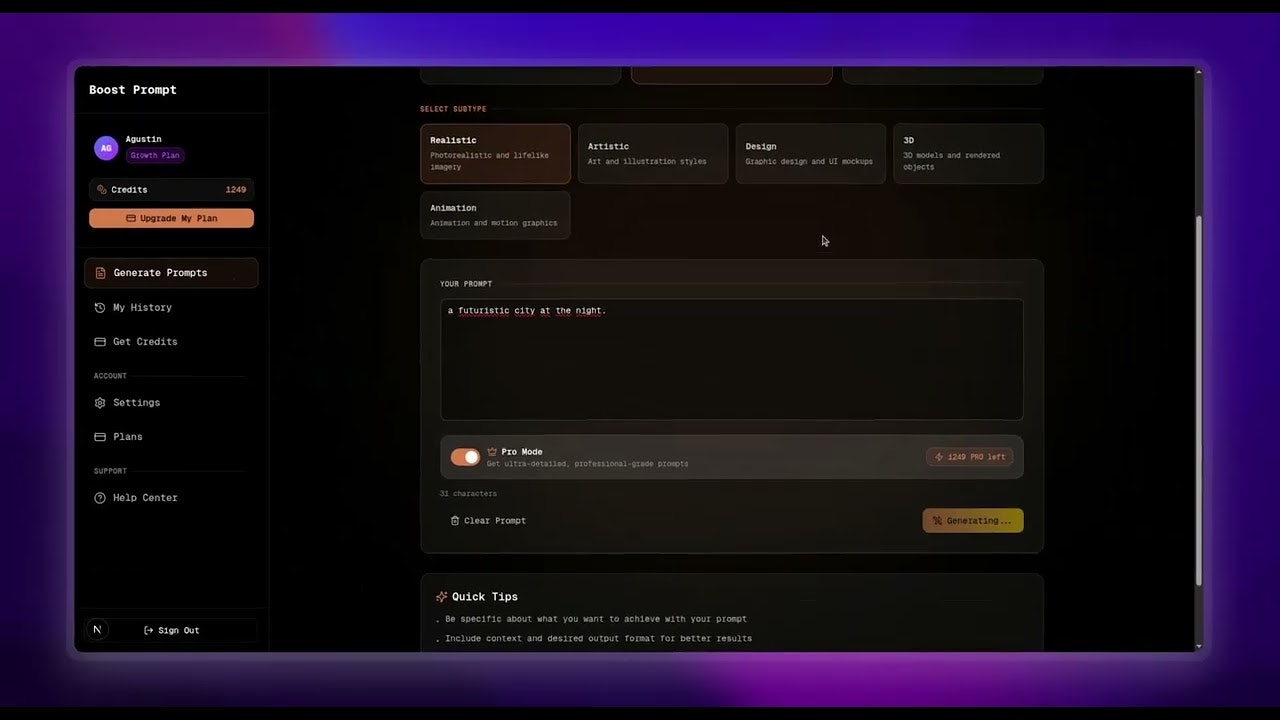 Boost Prompt gallery image