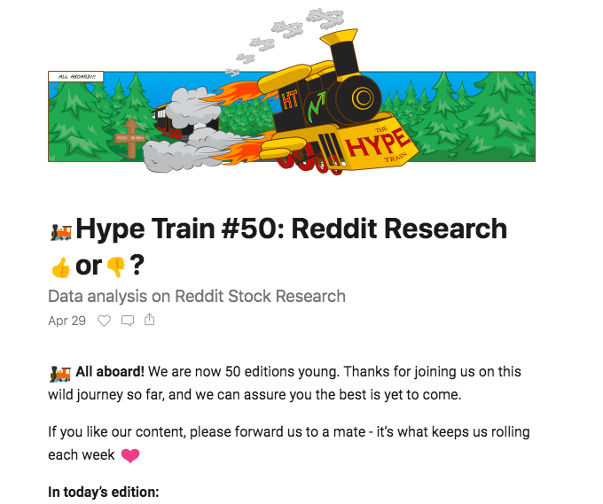 The Hype Train  gallery image