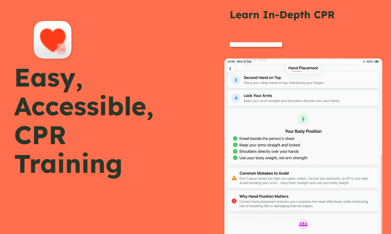 Heartbeat Hero - Main screenshot showing features and interface