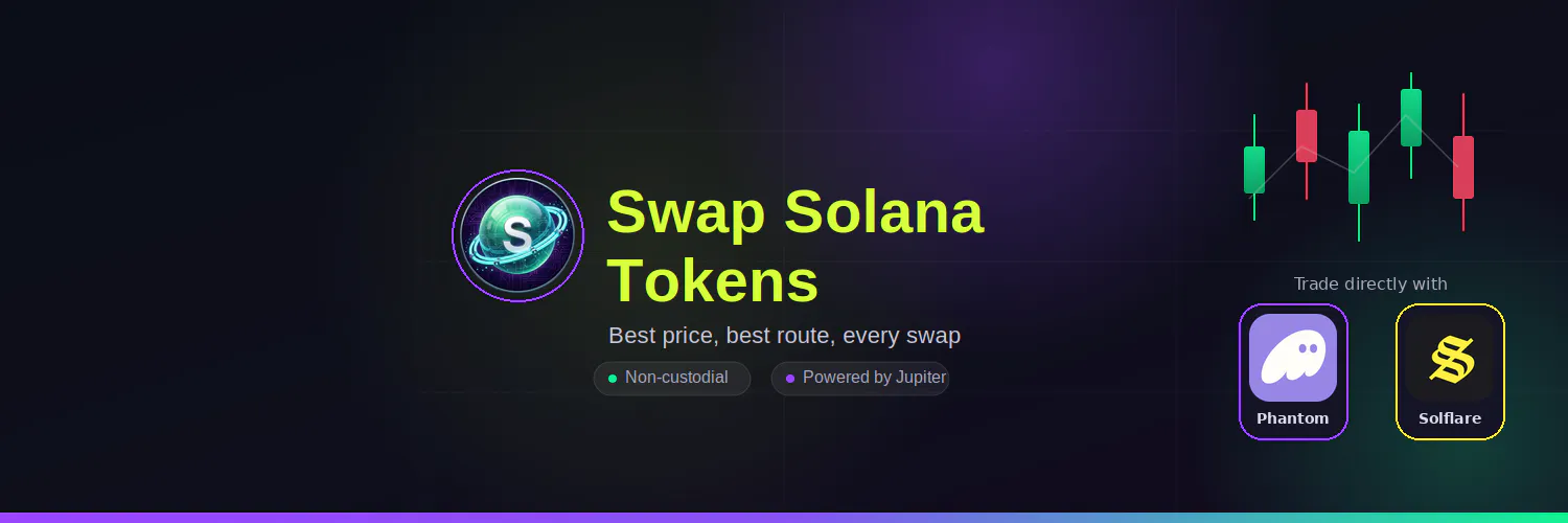 Swap Solana Tokens gallery image