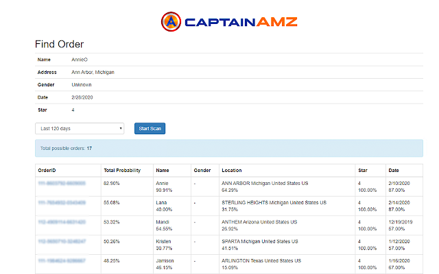 Amazon Review Request Tool captainAMZ gallery image