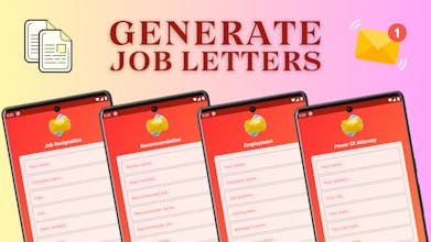 Job Letters Generator for Android gallery image
