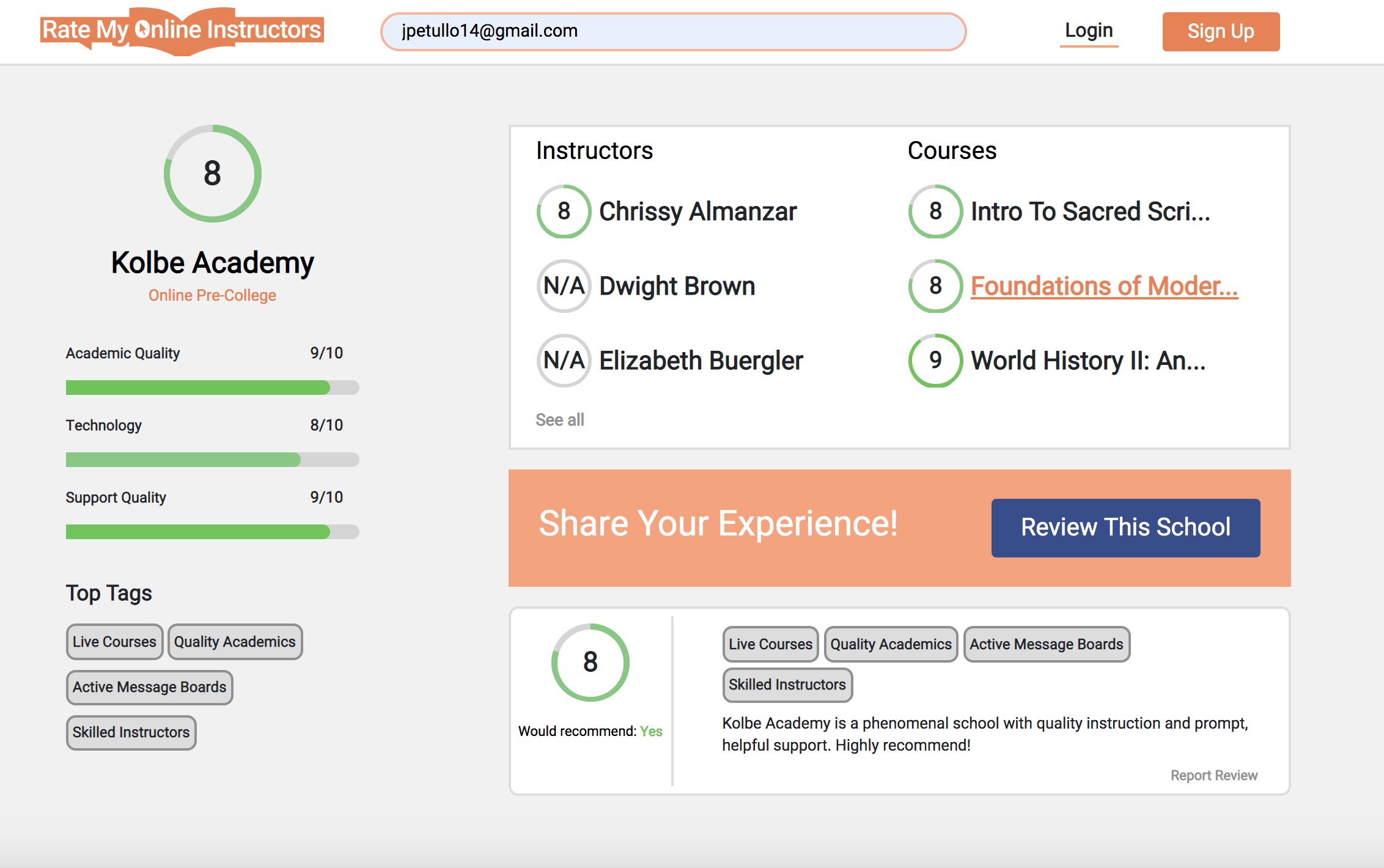 Rate My Online Instructors gallery image