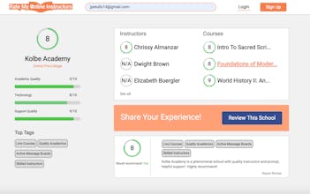 Rate My Online Instructors gallery image
