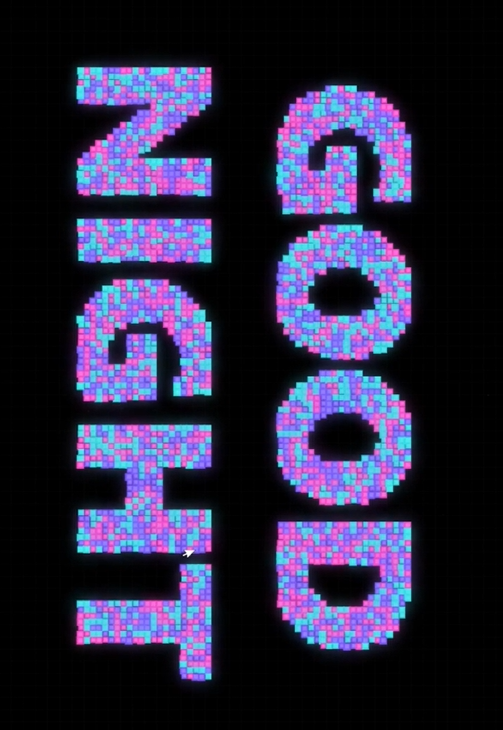 PixelWake • Full Screen Pixel Reveal