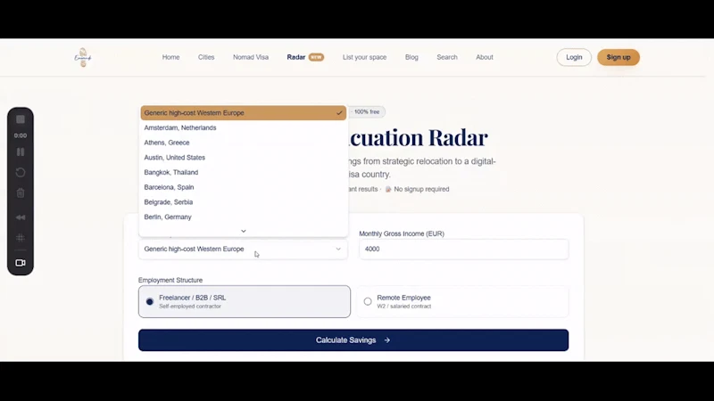 Enomads screenshot 1 (video preview)