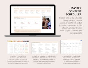 Social Media Planner Notion Template gallery image